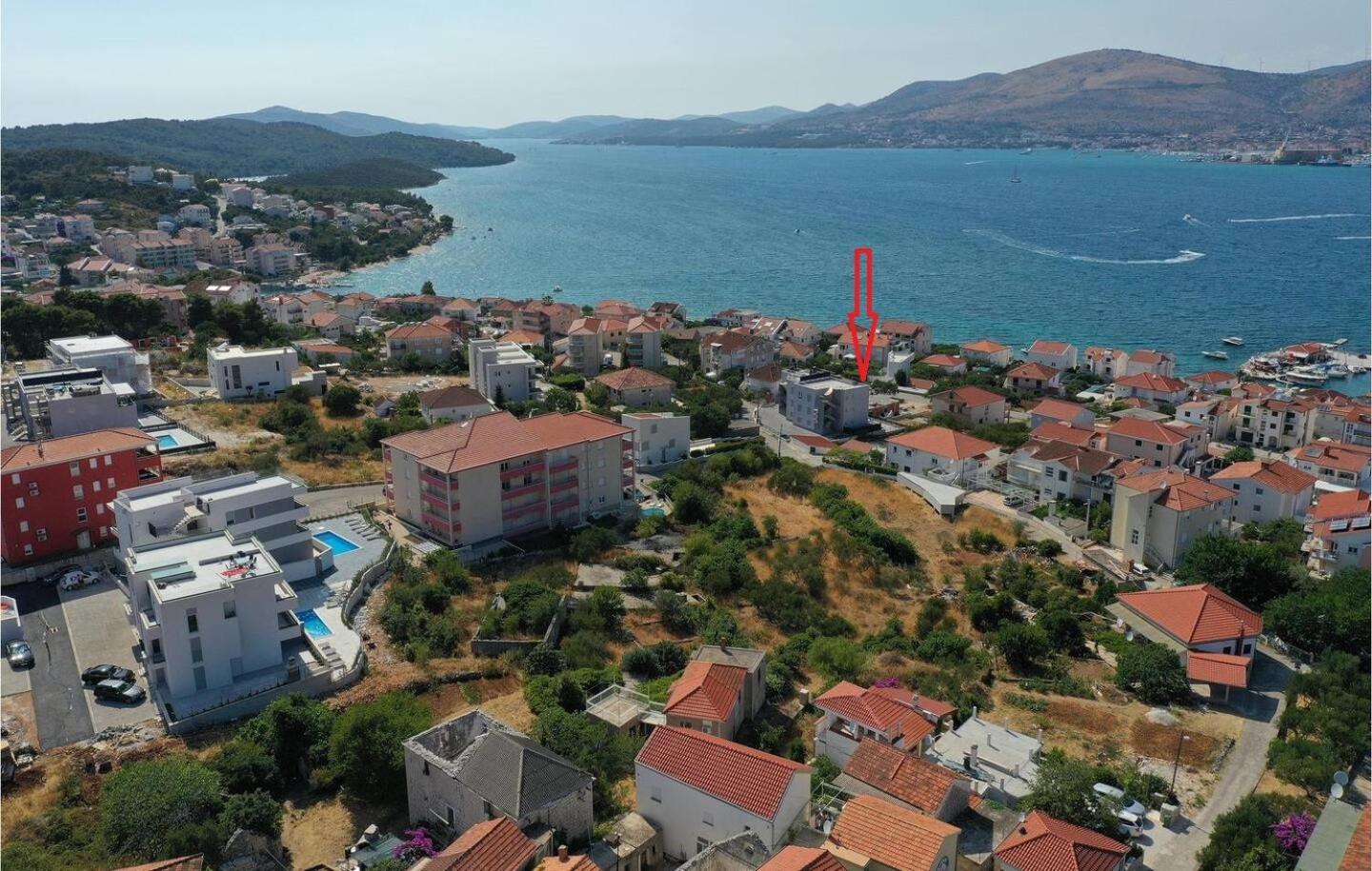 Apartment Luksusowy Z Podgrzewanym Basenem I Widokiem Na Morze Trogir